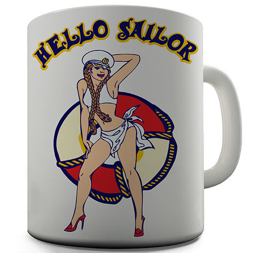 Hello Sailor Novelty Mug