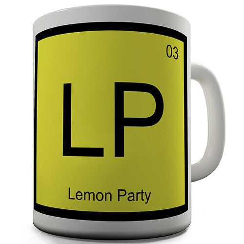 Lemon Party Element Funny Mug