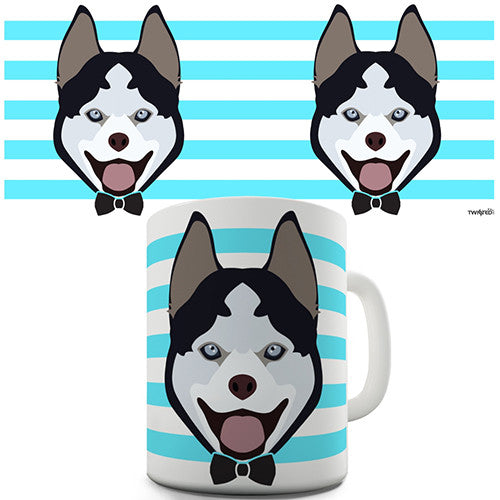 Husky Dog Novelty Mug