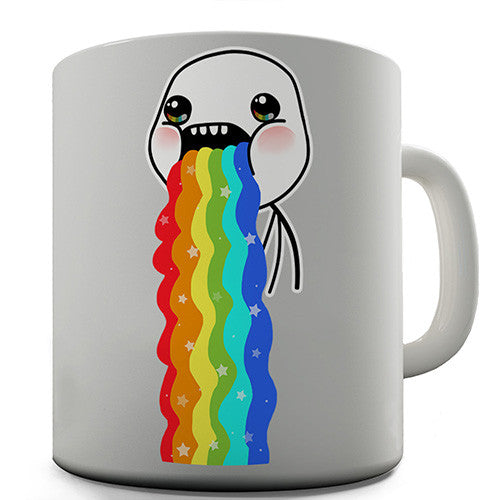 I Puke Rainbows Novelty Mug
