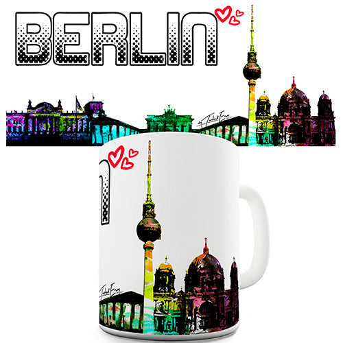 Berlin Watercolour Novelty Mug