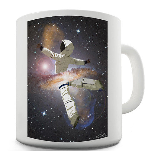 Spaceman Ballerina Novelty Mug