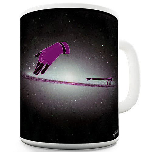 Saturn Turntable Novelty Mug