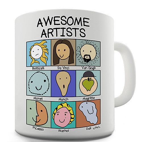 Awesome Artists Novelty Mug