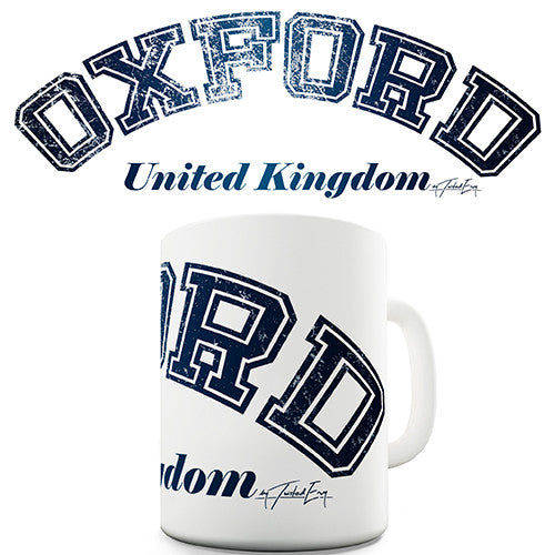 Oxford United Kingdom Novelty Mug