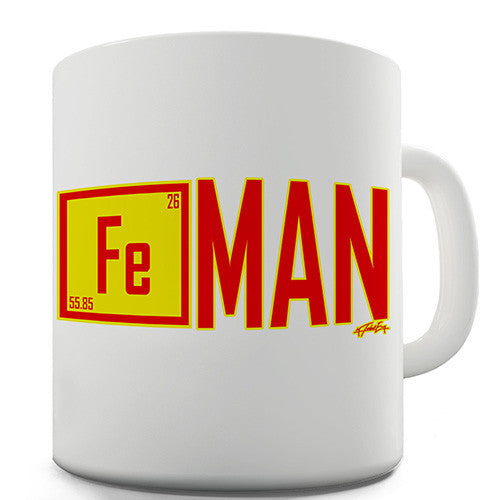 Fe Element Iron Man Novelty Mug