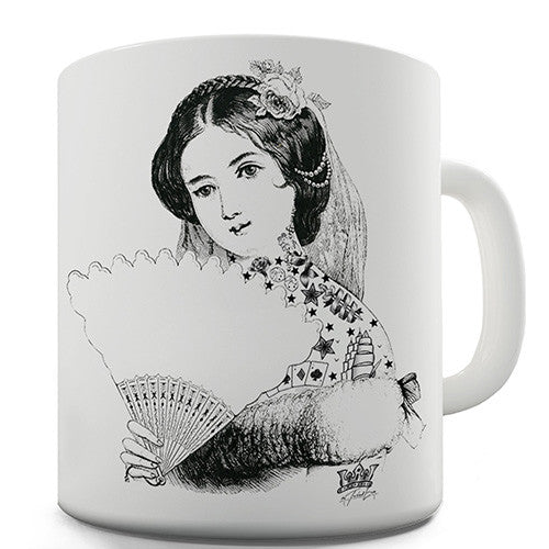 Victorian Lady Novelty Mug
