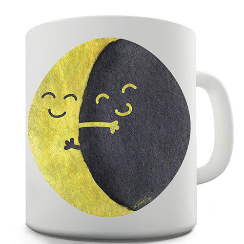 Moon Hug Novelty Mug