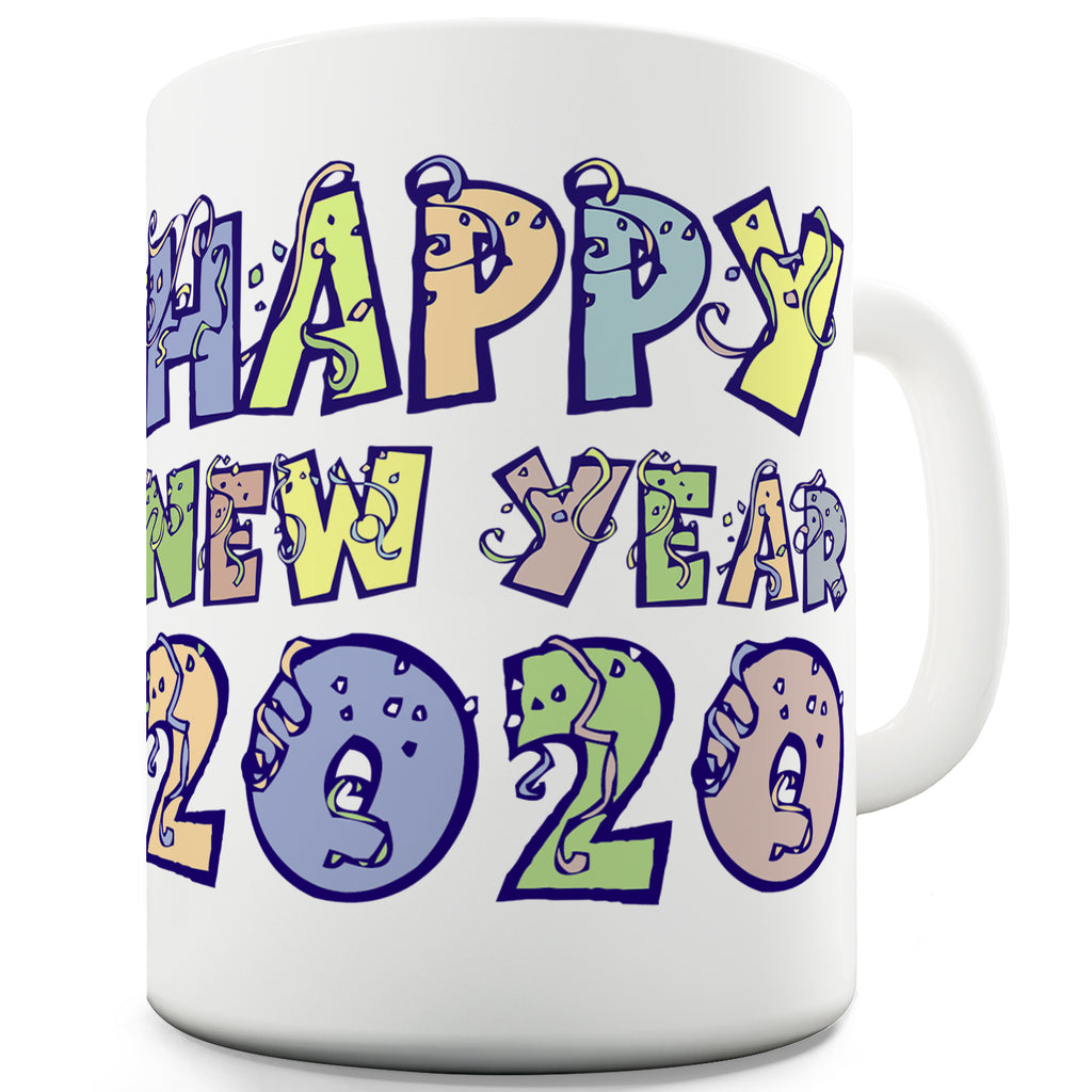 Happy New Year 2020 Novelty Mug