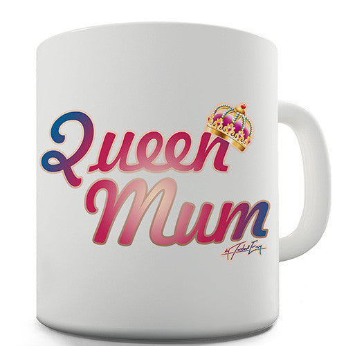 Queen Mum Novelty Mug