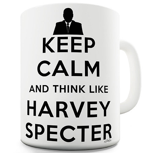 Think Like Harvey Specter Novelty Mug