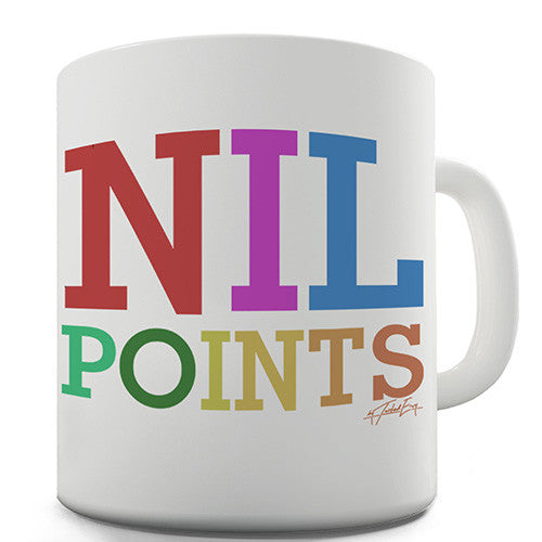 Nil Points Eurovision Novelty Mug