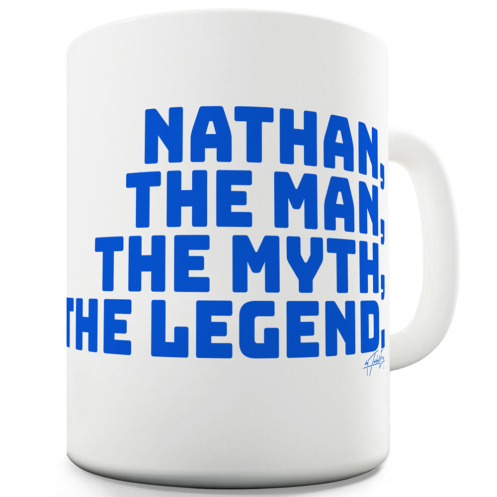 Personalised The Man The Myth The Legend Funny Mugs For Friends