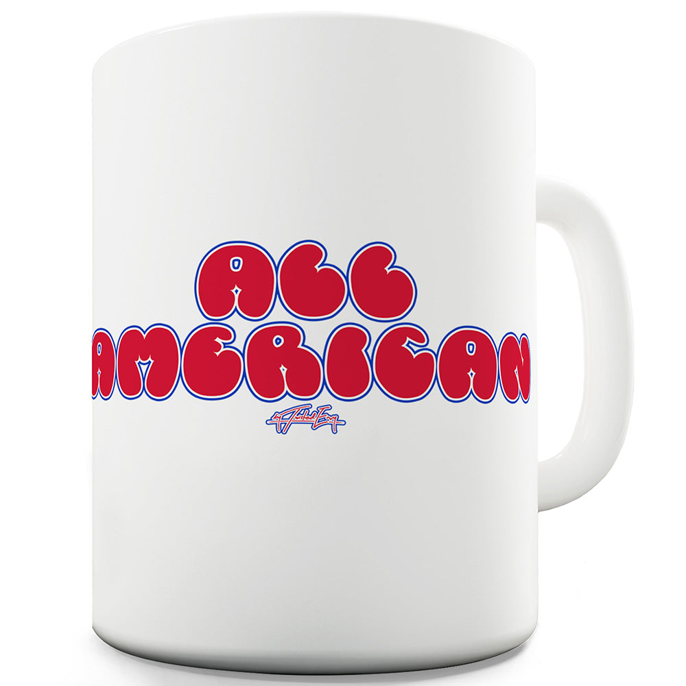 All American Ceramic Novelty Gift Mug