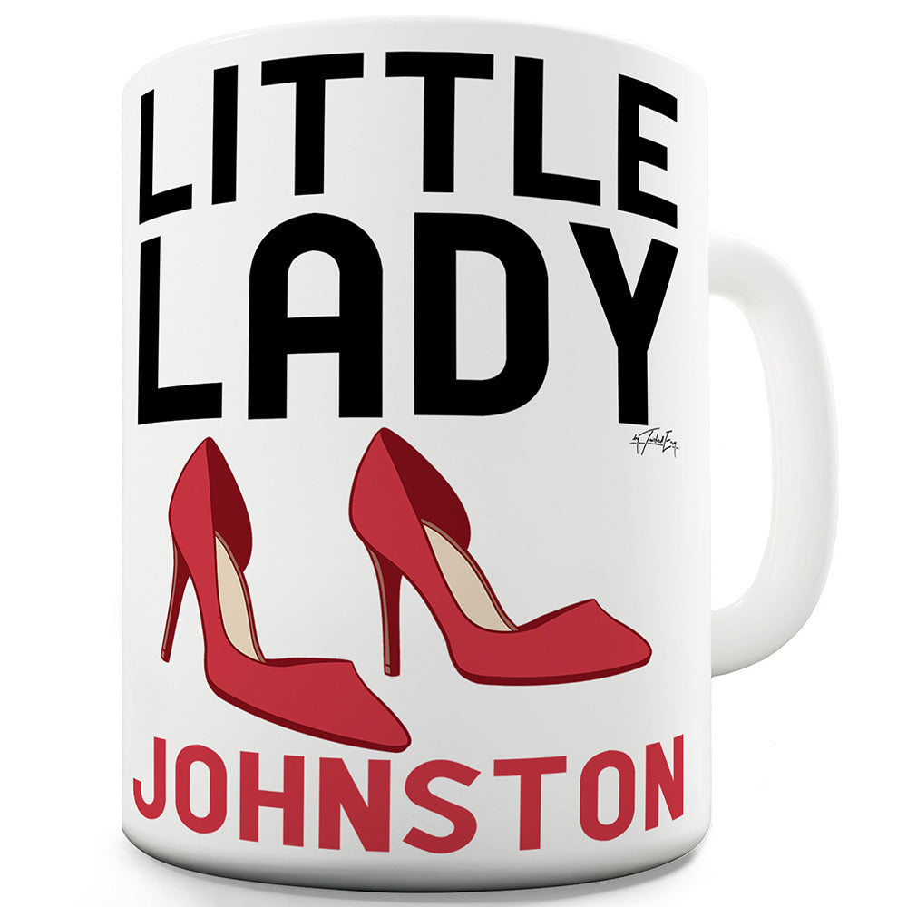 Little Lady Personalised Ceramic Funny Mug