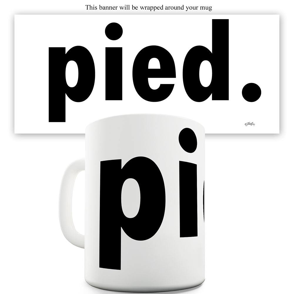 Pied Funny Mug