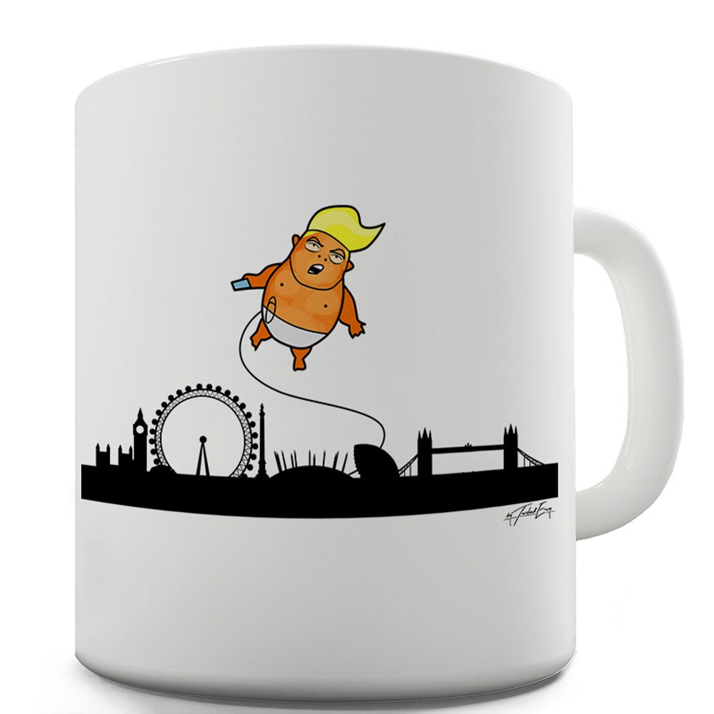 Trump London Balloon Mug - Unique Coffee Mug, Coffee Cup