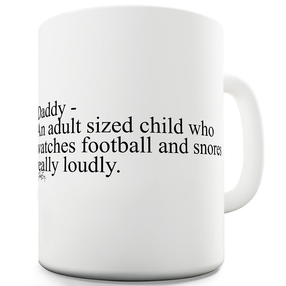 Daddy Description Funny Mug