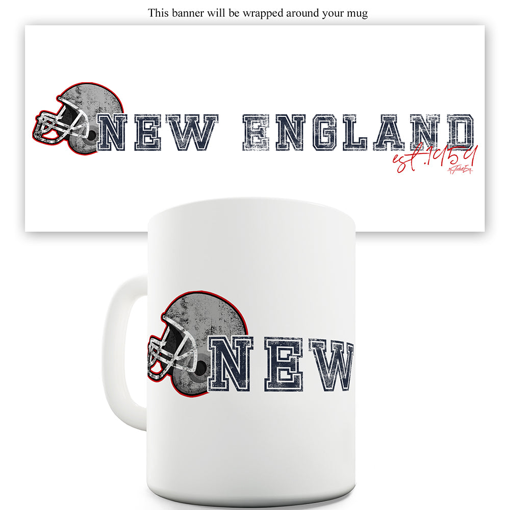New England American Football Established Funny Mugs For Coworkers