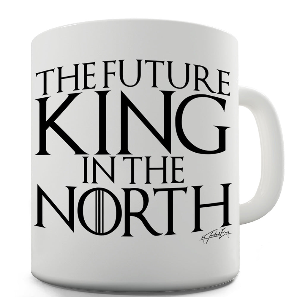 The Future King In The North Funny Mugs For Men Rude