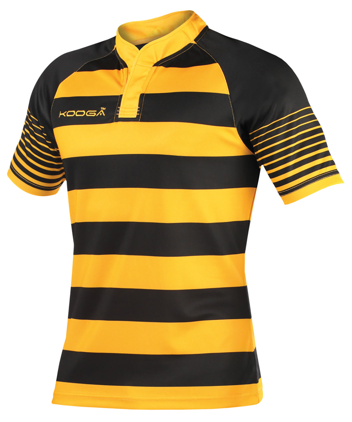 Junior touchline hooped match shirt