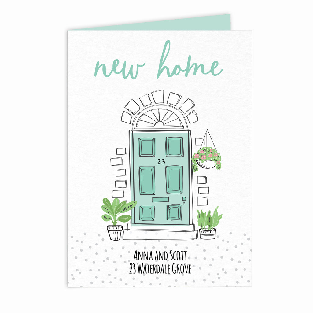 Personalised New Home Card