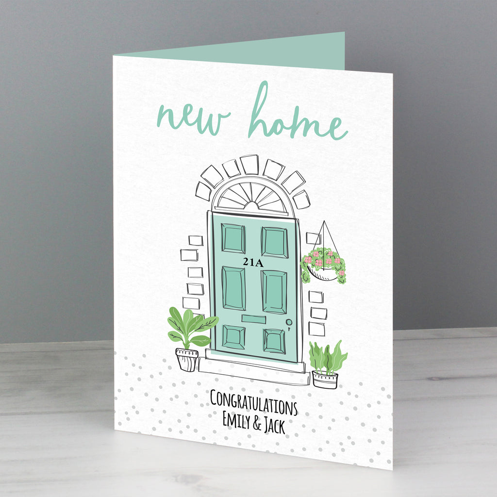 Personalised New Home Card