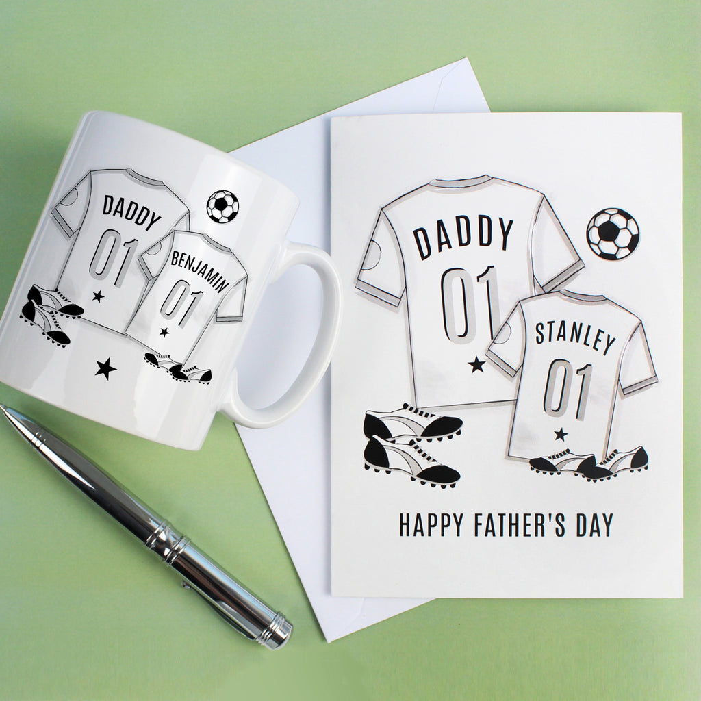 Personalised Football Mini Me Card