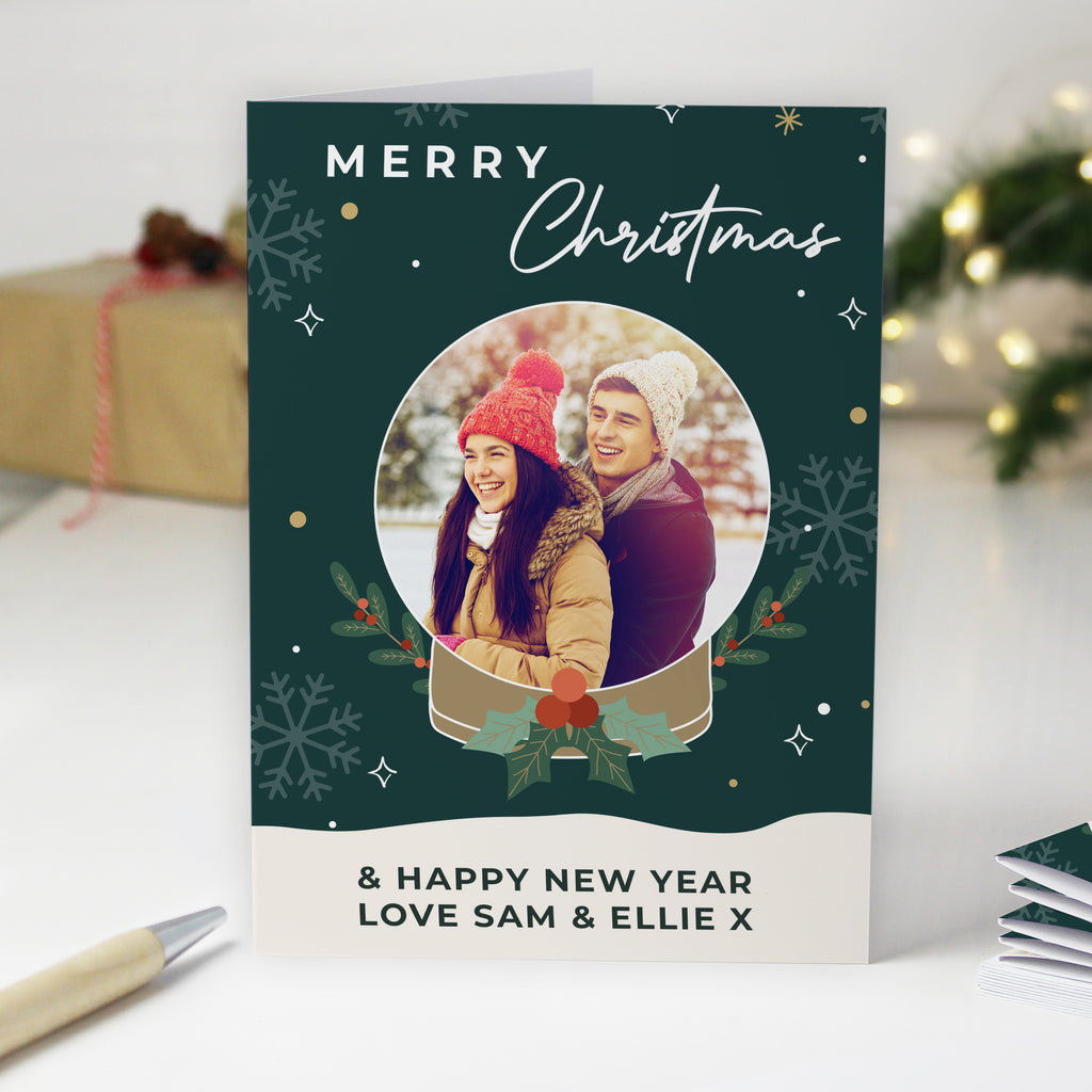 Personalised Pack of 10 Christmas Cards - Photo Upload