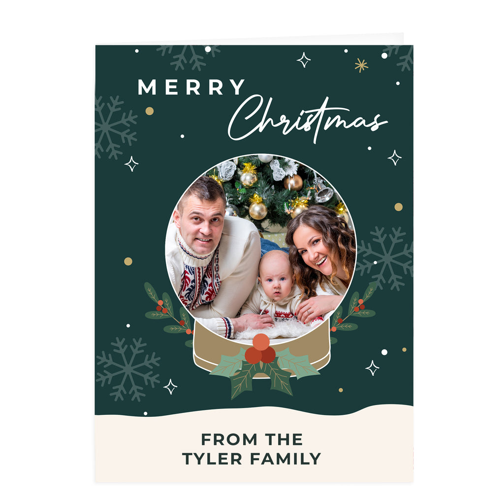 Personalised Pack of 10 Christmas Cards - Photo Upload