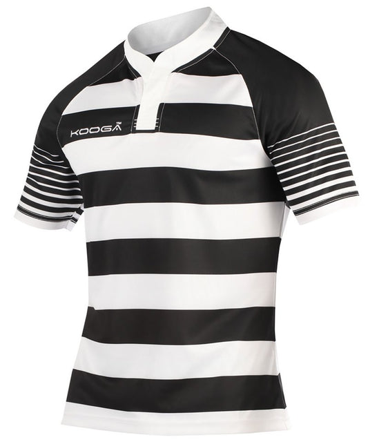 Junior touchline hooped match shirt