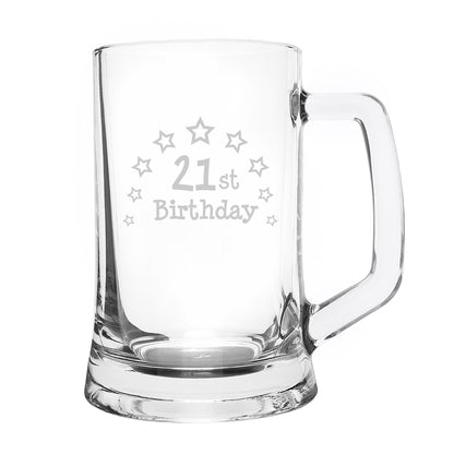 21st Birthday Stern Tankard