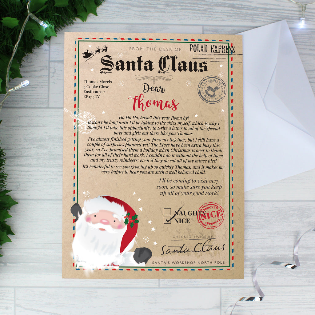 Personalised Santa Claus Letter