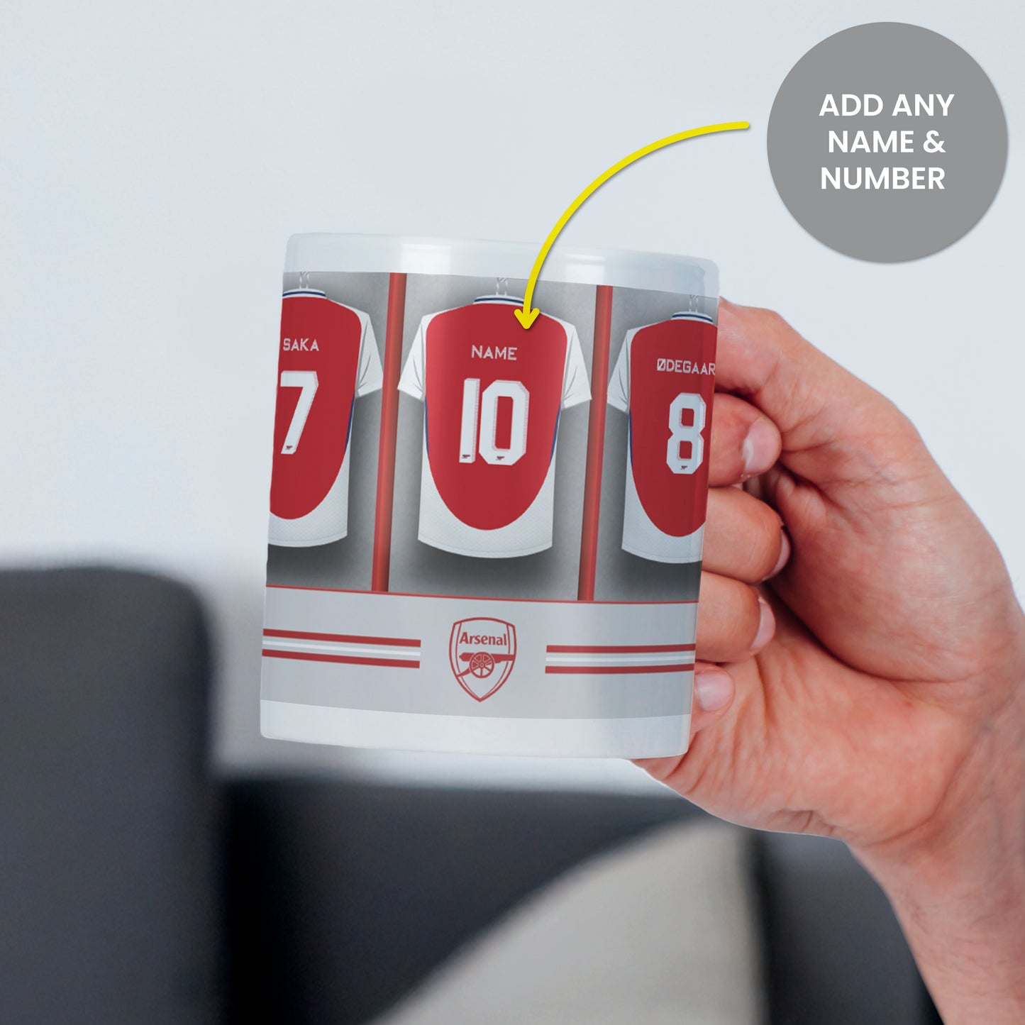 Arsenal Football Club Dressing Room Mug