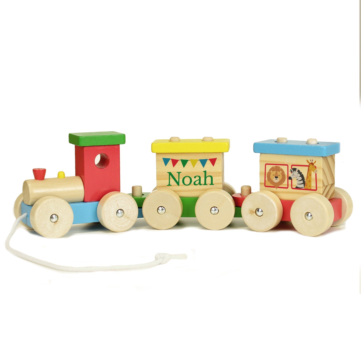 Personalised Circus Toy Train