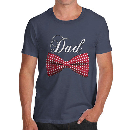 Men's Dad Bow Tie T-Shirt