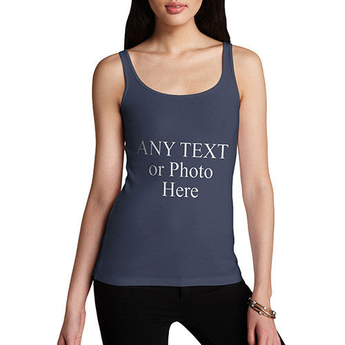 Women's Custom Printed Personalised Tank Top