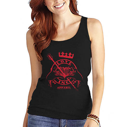 Love Inc Apparel Womens Graphic Tank Top