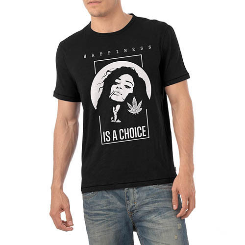 Happiness is a choice Mens Graphic T-Shirt