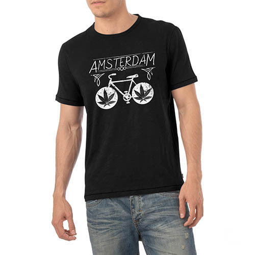 Ganja Weed Bike Men's Graphic T-Shirt