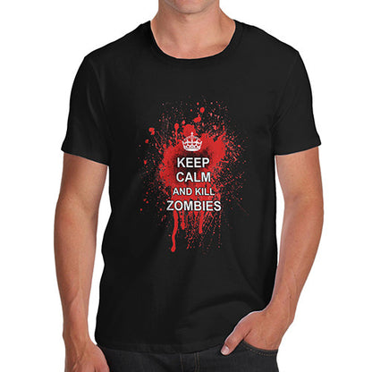 Men's Keep Calm And Kill Zombies T-Shirt