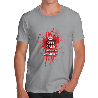 Men's Keep Calm And Kill Zombies T-Shirt