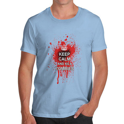 Men's Keep Calm And Kill Zombies T-Shirt