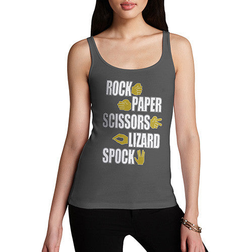 Women's Rock Paper Scissors Tank Top