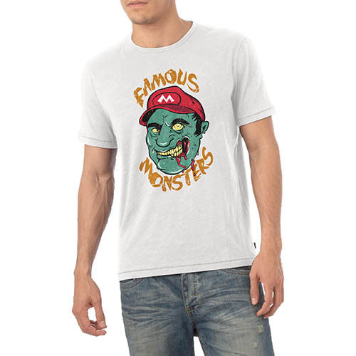 Mens Famous Monters Graphic T-Shirt