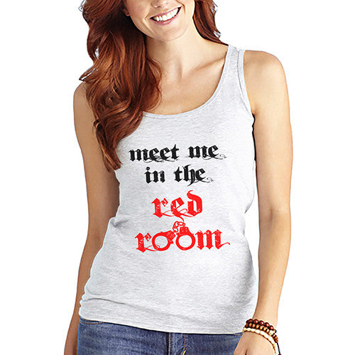 Womens Meet in the Red Room Tank Top