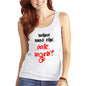 Womens What was the Safe Word Tank Top