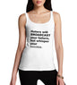 Women's Haters Will Broadcast Graphic Tank Top