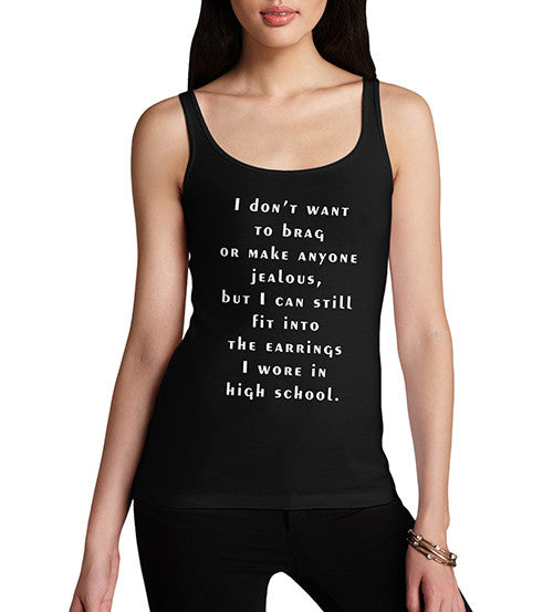 Women's Don't Want To Drag Funny Tank Top
