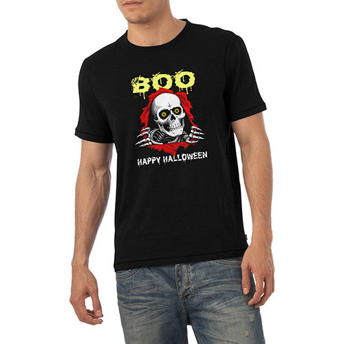 Mens Happy Halloween Skull T-Shirt